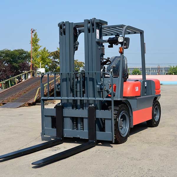 FD50T 5 Ton Forklift Diesel Counterbalance Fork Truck Japanese ISUZU 4JG2