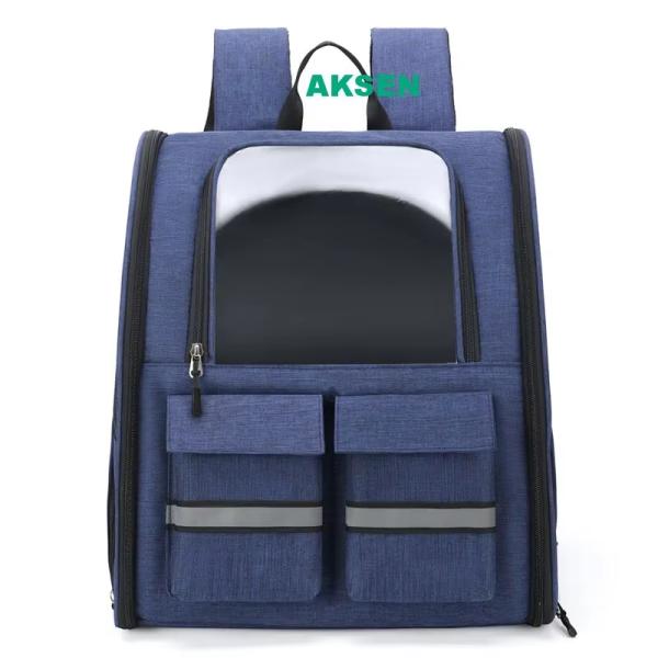 POLYESTER Pet Carrier Airline Approved Space Capsule Travel Bag for Cats and Dogs Outdoor Adventures