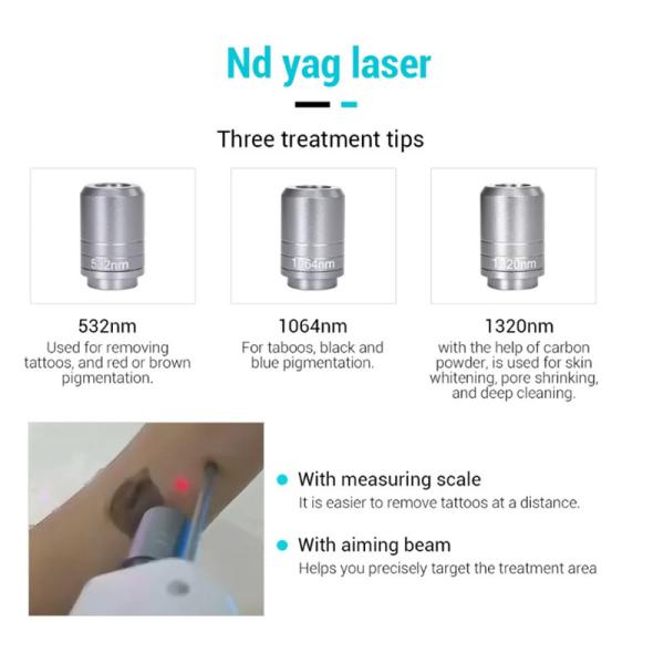 3in1 Ipl 808nm Diode Laser Machine Nd Yag Tattoo Removal Device