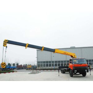 Truck Mounted Crane 10 Ton Hydraulic Telescopic Arm Lifting Crane
