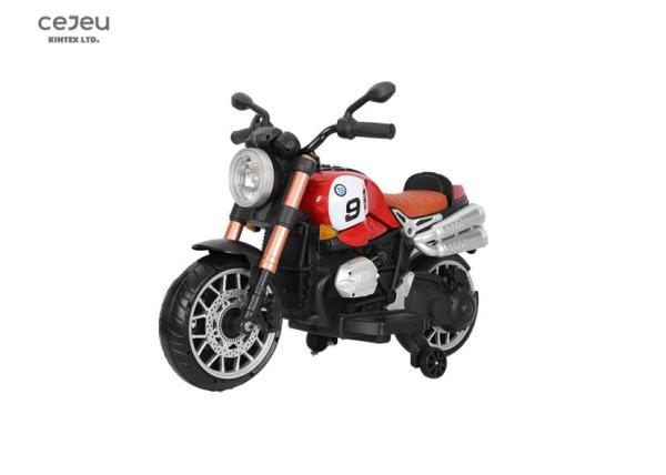 Ride On Electric Bike Toy USB Dual Drive 550 Motor Battery Display Unisex