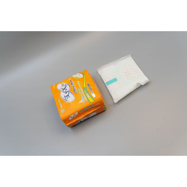 Soft Skin Friendly Menstrual Pad Ultra Thin Invisible Wings Lightweight Comfortable Breathable Protection