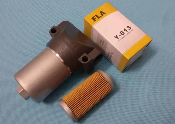 Steel Hydraulic Pilot Filter HITACHI EX200 ZAX200 Model Applied High Strength