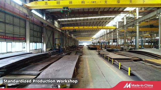 Welded H-Beam, Custom Welded H Section Steel for Steel Structure Workshop