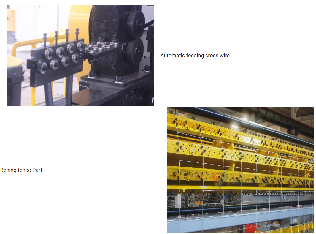 Automatic Field Fixed Knot Cattle /Deer Grassland Mesh Fence Netting Machine Price