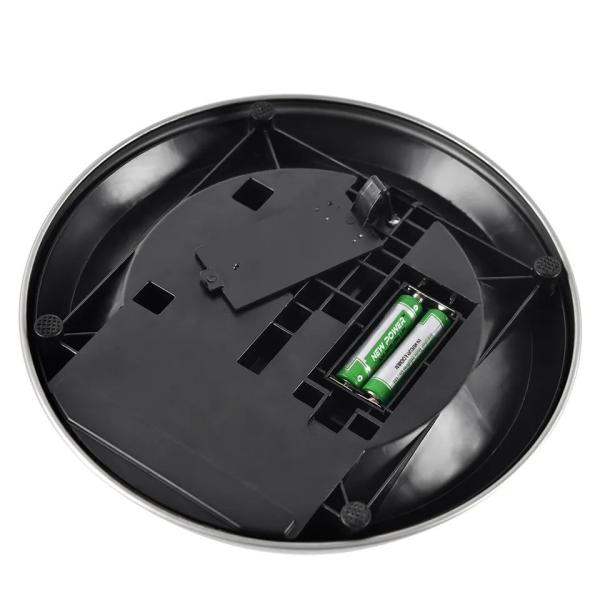 Balance de cuisine numérique 5kg/1g en acier inoxydable, rectangle, pour la cuisine, bol, batterie, pesée électronique