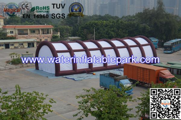 Longer Inflatable Tunnel Tent  20m x 10m For Rental Business
