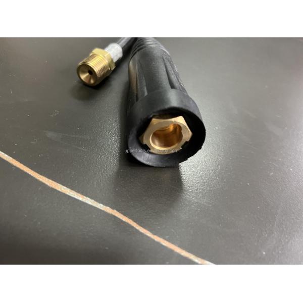 Customized Support for Power Connector 10-25 Plug to M16*1.5 Female Swivel Nut Adapter