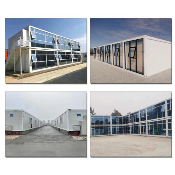 Водонепроницаемый огнеупорный плоский контейнер 20ft 40ft портативный модульный дом