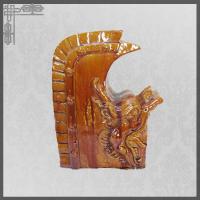 Telhado Ridge For Chinese Pagoda dos ornamento de Clay Color Glazed Chinese Roof
