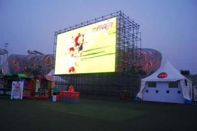 O diodo emissor de luz exterior da cabine do concerto 850W P10 DJ indica 6800nits 320*160mm
