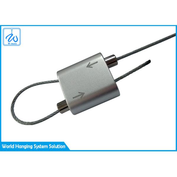 Безопасно сжимает 5/64 ″ и 3/32 кабелей воздушных судн ″ в закрепляя петлей Gripper