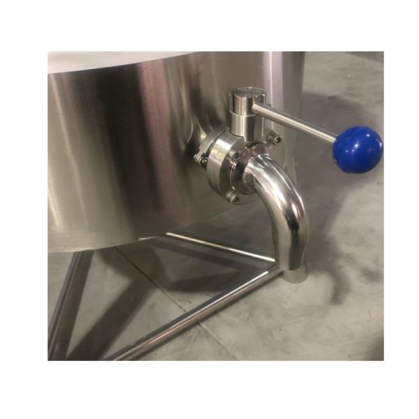 Air Compressor Easy Operation 15 Gallon Pasteurizer Semi Automatic