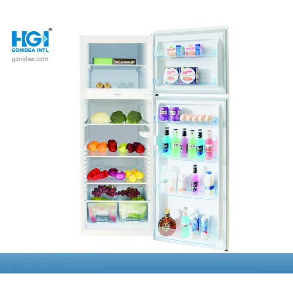 холодильник домочадца замораживателя электрической двойной двери холодильника 350L верхний