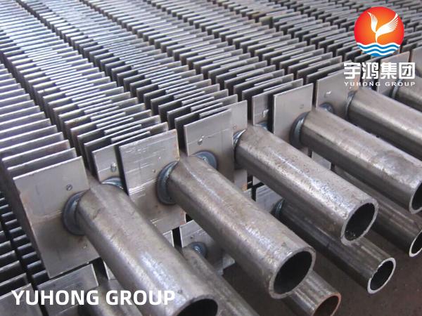 Rectangular Finned Tube Carbon Steel Stainless Steel Heat Exchanger
