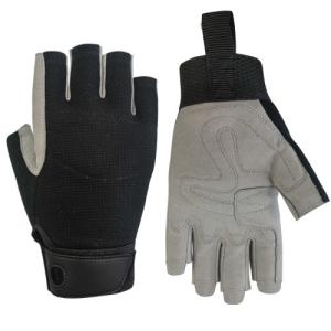 Hysafety XS-2XL Half Finger Hand Gloves , Outdoor Climbing Gloves
