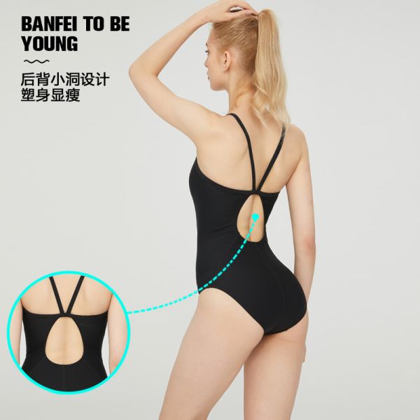 Quick Dry Backless One Piece Swimsuit Women Water Sports Bikini Breathable