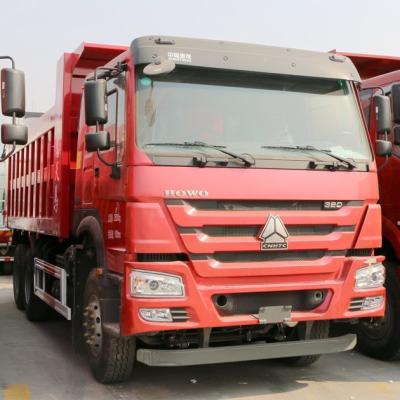 Large Capacity Used HOWO 7H Dump Trucks With Front Wheelbase 2022mm And Maximum Horsepower 380 Hp