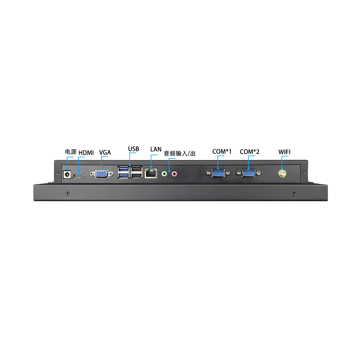 ПК SCADA сенсорной панели 20W 10,4» 1000nits андроида 7,0 Fanless