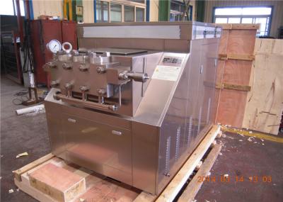 2000 L/H 25 Mpa 15 KW Homogeneizador de 2 etapas para produtos lácteos