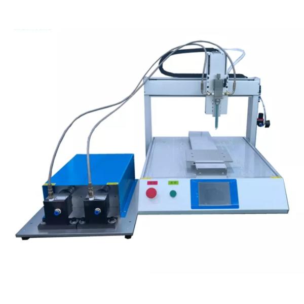 Two Components Automatic Glue Dispenser 300x300x60 Mm With Automatic Mixing System