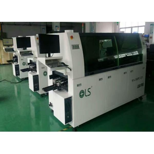 Computer Control Double Wave Soldering Equipment / DIP Soldering Machine