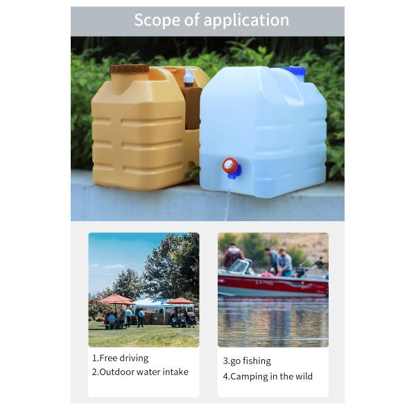 20l 5 Gallon Plastic Outdoor Water Collection Tank 350*240*340mm