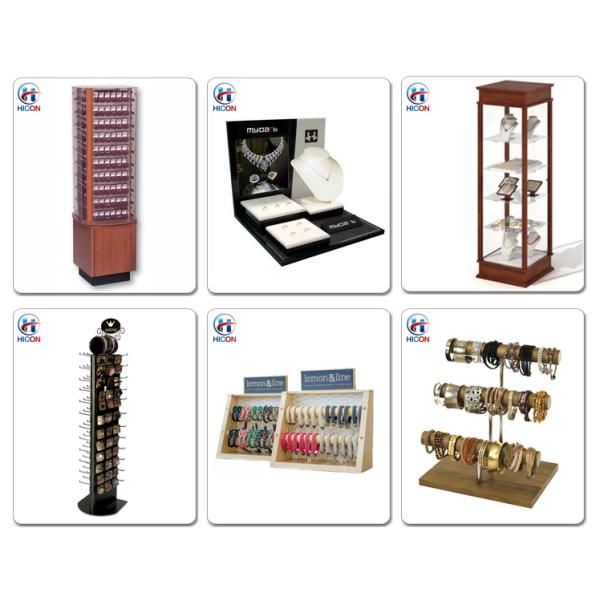 Custom Floor Fine Boutique Jewelry Displays And Supplies With Caster