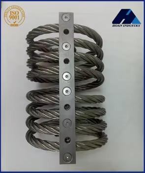 JGX-0956A-80A Wire Rope Vibration Isolator With Customizable Material Structure And Interface