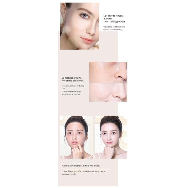 Crema CC BB con Cojín de Aire Maquillaje para Mujeres Base de Maquillaje Etiqueta Privada Cosméticos