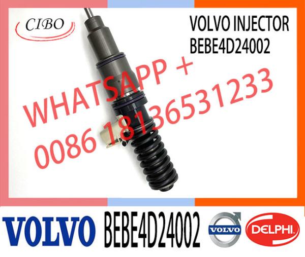 Common Rail Uint Electric Injector Fuel Pump Nozzle BEBE4D24002 for excavator EC480 21340612 21371673 85003264