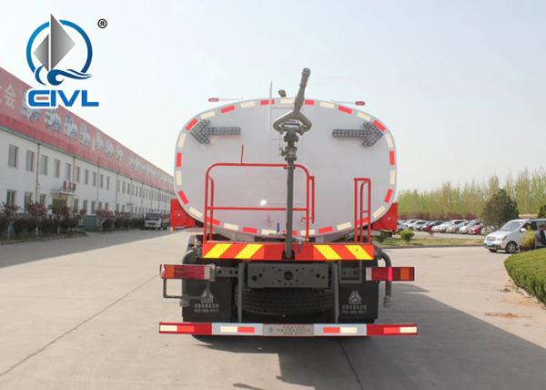 6x4 Euro2 Landscape Engineering Water Sprinkling Tank Truck SINOTRUK 25CBM ZZ1251M4441W