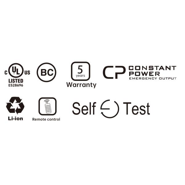 Led Fixtures Ul List Emergency Converter , Lithium External Led Driver