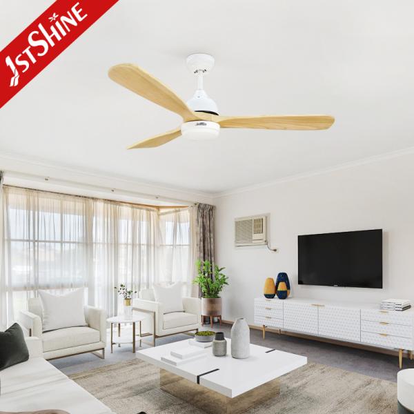 OEM Dimmable LED Ventilador de teto Economia de energia 220V DC Motor de cobre