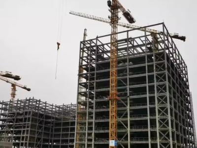 Galvanized Structural Steel Buildings Greenhouse Frame Q235B Q355B
