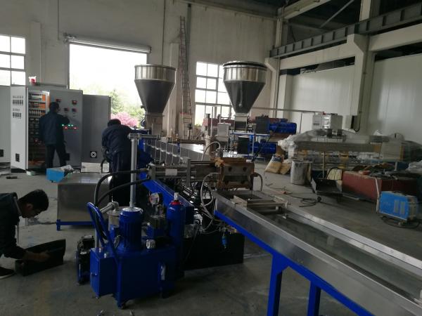 Quality Polymer Compounding Machine Twin Screw Extruder with Side Feeder