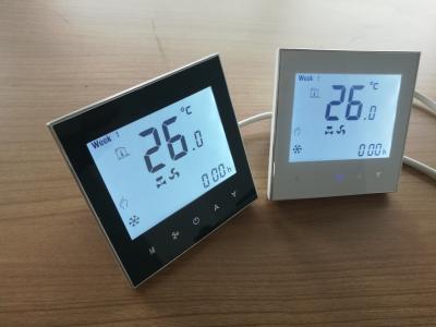 Temperatura ambiente esperta do controle da elevada precisão do termostato da unidade da bobina do fã