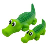O animal de estimação grande interativo gritando exterior do látex do tamanho brinca 21cm indestrutíveis