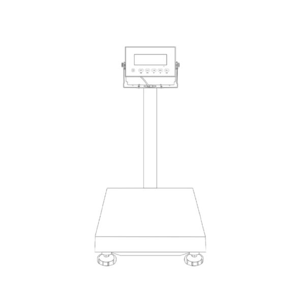 Robust 150KG Bench Weighing Scale Industrial Mettler Toledo Platform Scale