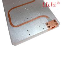 Equipo industrial Profil de aluminio Radiador de tubo de cobre de alta potencia Radiador de placa refrigerado con agua Procesamiento personalizado