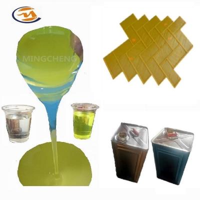 2500Cps Mold Making Polyurethane Liquid Rubber For Concrete Stamp Casting