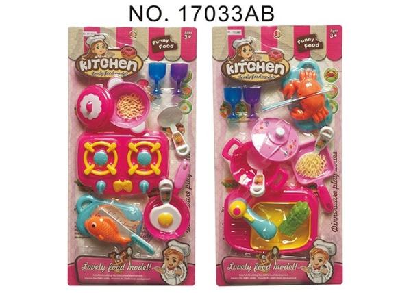 Toddler Pretend Food For Play Kitchen , Cooking Role Play 19 Pcs Eco Friendly