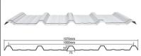O telhado corrugado do Pvc telha a telha de telhado 1070mm alta trapezoidalmente da onda de Upvc