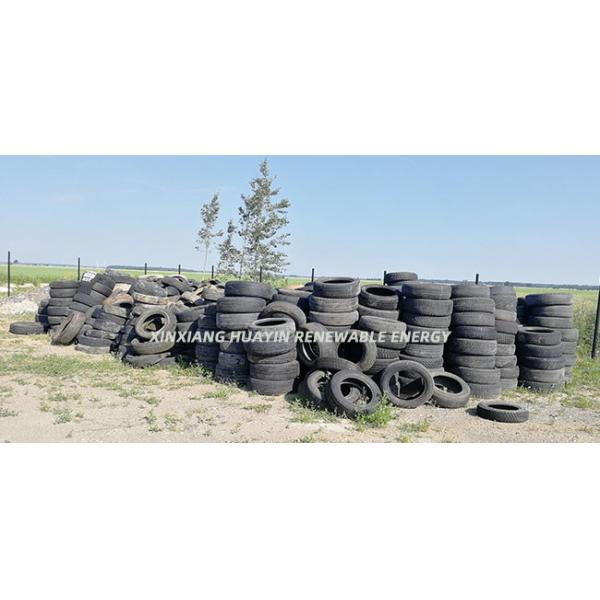 10 Ton Plastic Tire Pyrolysis Oil System Waste Tyre Recycling To Diesel Fuel