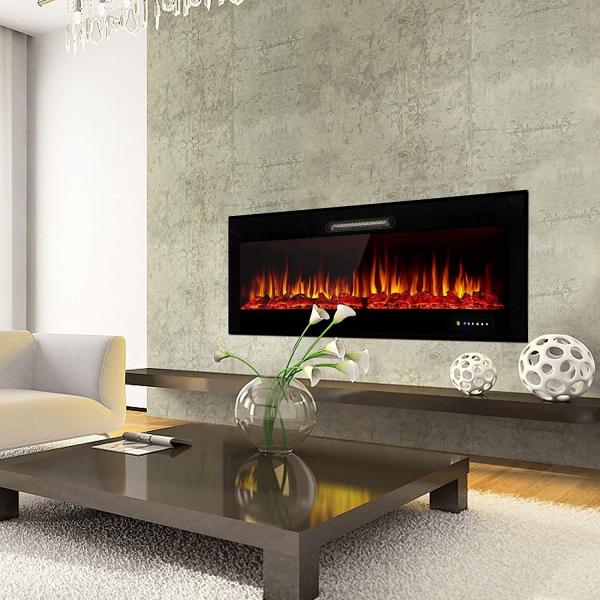 Electric Wall Fire Place Transform Your Space with a Sleek and Stylish Linear Fireplace