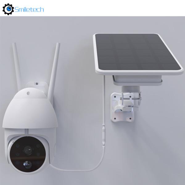 TUYA 2MP Outdoor two way audio Solar 1080P speed dome Camera Remote Control Wireless solar surveillance system
