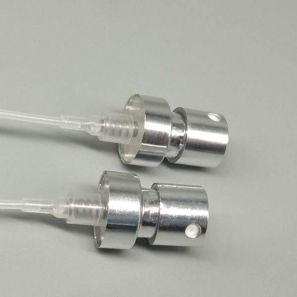 Perfume Atomizer Pump with Plastic or Metal Collar Options