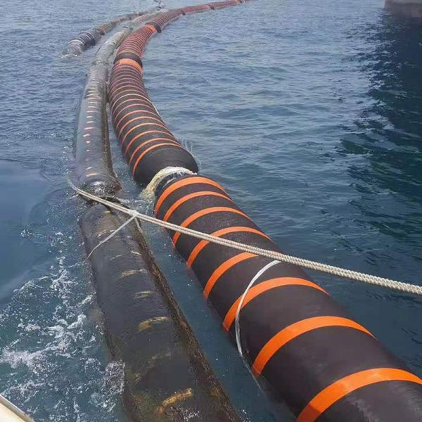 Rubber Material Marine Floating Hose Custom Dimensions Dredge Pipe Eco Friendly