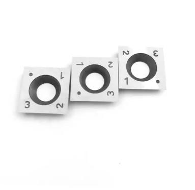 Custom Carbide Indexable Inserts 11*11*2-30°R150 For Vertical Shaft Machine
