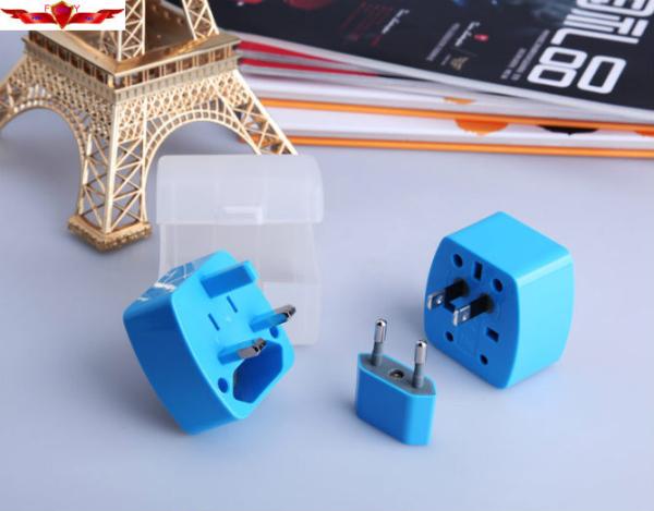 New 2.5A/100-250V Mini Colorful UK EU US AUS Type Plug All In One Travel Adpater Plugs